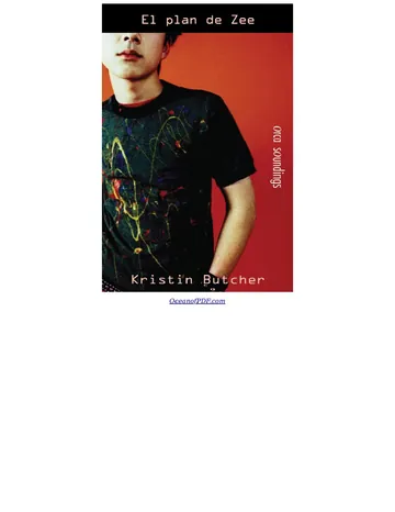 El plan de Zee de Kristen Butcher, portada del libro