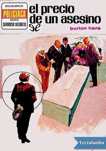 El precio de un asesino de Burton Hare, portada del libro