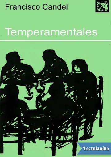 Temperamentales de Francisco Candel, portada del libro