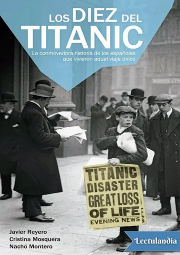 Los diez del Titanic de Javier Reyero, portada del libro