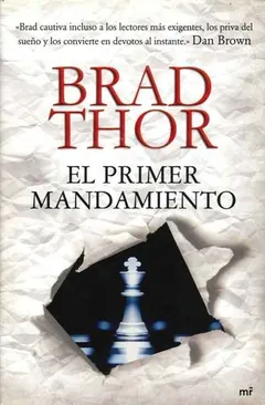 El primer mandamiento de Brad Thor, portada del libro