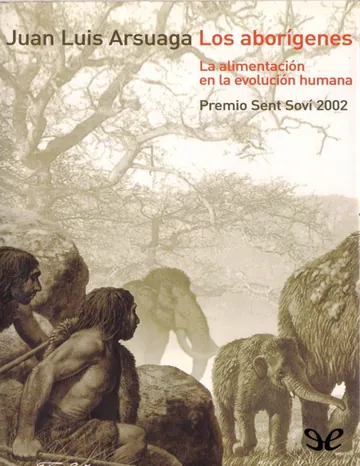 Los aborigenes de Juan Luis Arsuaga, portada del libro