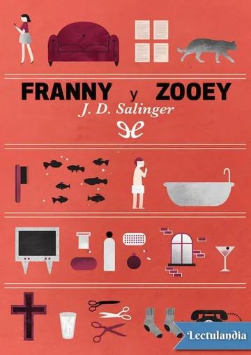 Franny y Zooey de J. D. Salinger, portada del libro