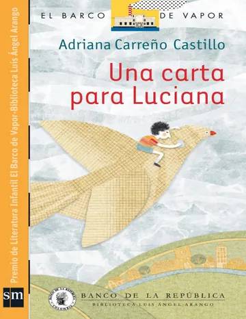 Una carta para Luciana de Adriana Carreño Castillo, portada del libro