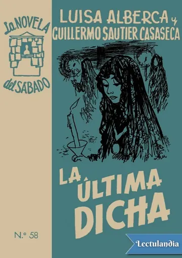 La última dicha de Luisa Alberca, portada del libro