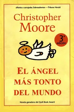 El Ángel más tonto del mundo de Christopher Moore, portada del libro