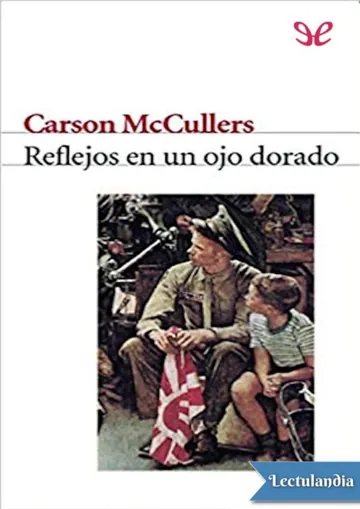 Reflejos en un ojo dorado de Carson McCullers, portada del libro