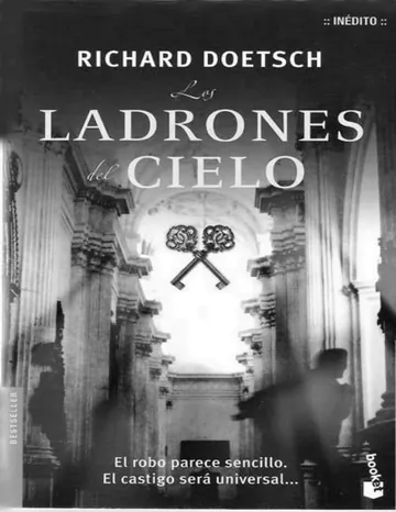 Los ladrones del cielo de Richard Doetsch, portada del libro