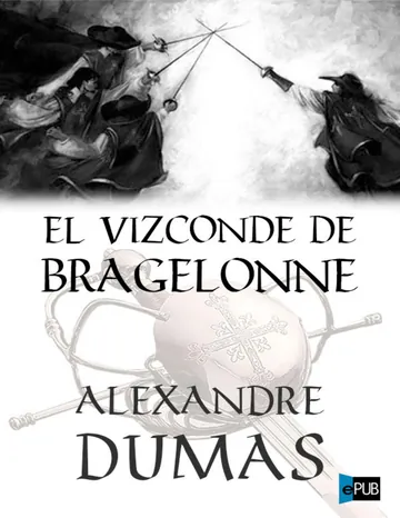 El vizconde de Bragelonne de Alexandre Dumas, portada del libro