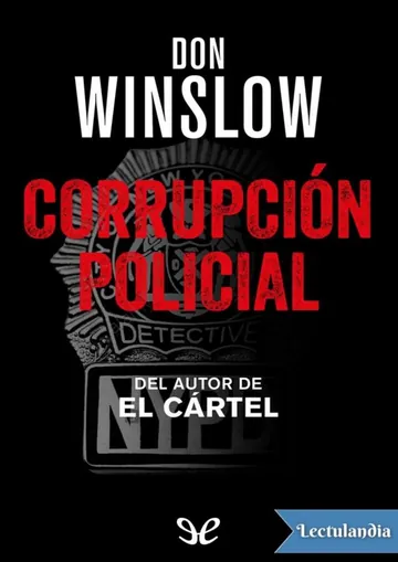Corrupción policial de Don Winslow, portada del libro
