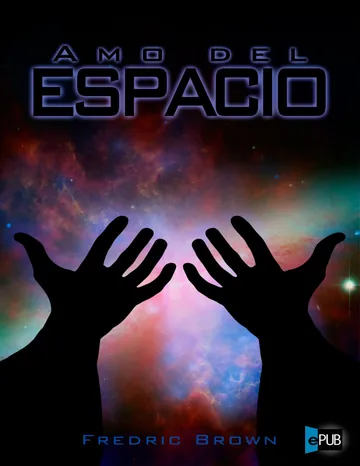 Amo del espacio de Fredric Brown, portada del libro