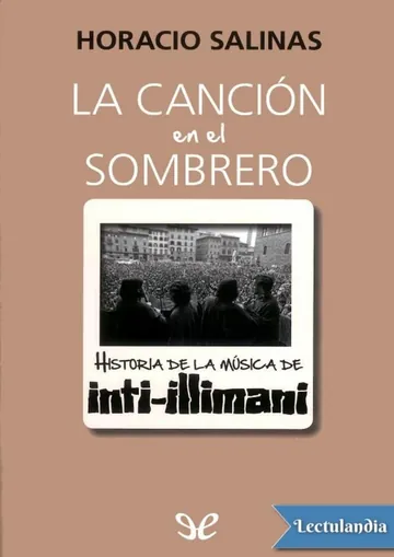 La canción en el sombrero de Horacio Salinas, portada del libro