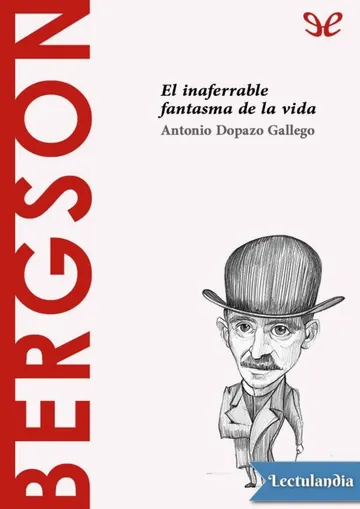 Bergson de Antonio Dopazo Gallego, portada del libro