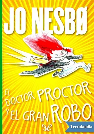 El doctor Proctor y el gran robo de Jo Nesbø, portada del libro