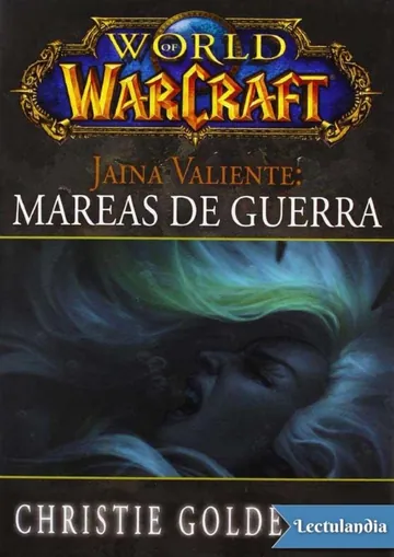 Jaina Valiente: Mareas de guerra de Christie Golden, portada del libro