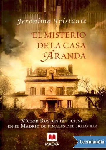 El misterio de la Casa Aranda de Jerónimo Tristante, portada del libro