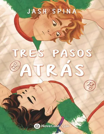 Tres pasos atrás de Jash Spina, portada del libro