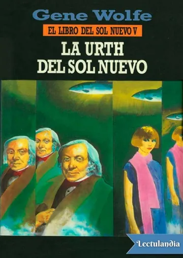 La Urth del Sol Nuevo de Gene Wolfe, portada del libro