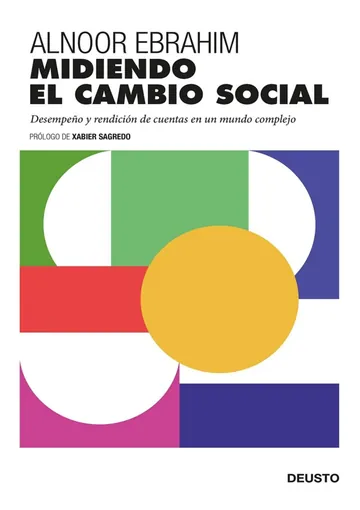 Midiendo el cambio social de Alnoor Ebrahim, portada del libro