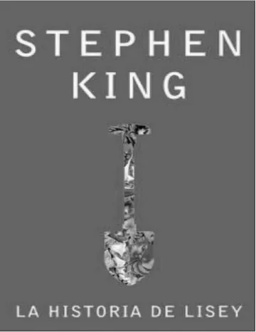 La historia de Lisey de Stephen King, portada del libro