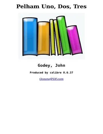 Pelham Uno, Dos, Tres de John Godey, portada del libro