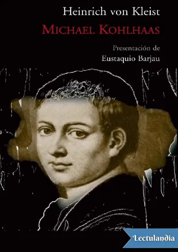 Michael Kohlhaas de Heinrich von Kleist, portada del libro