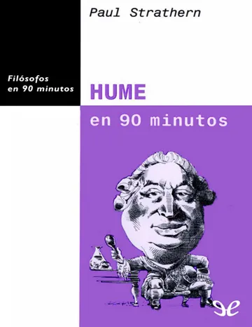 Hume en 90 minutos de Paul Strathern, portada del libro