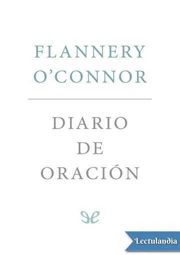 Diario de oración de Flannery O’Connor, portada del libro