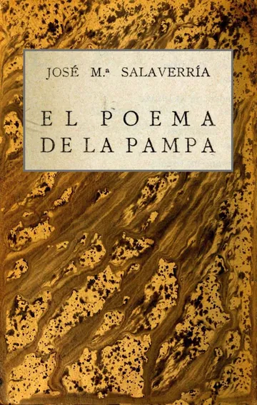 El poema de la Pampa: Martín Fierro y el criollismo español de José María Salaverría, portada del libro
