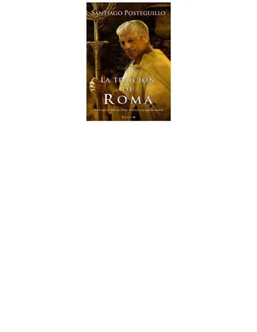 La traición de Roma de Santiago Posteguillo, portada del libro
