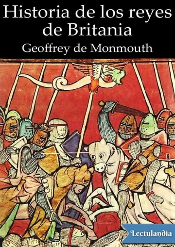 Historia de los reyes de Britania de Geoffrey de Monmouth, portada del libro