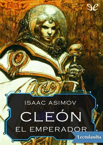 Cleón, el emperador de Isaac Asimov, portada del libro