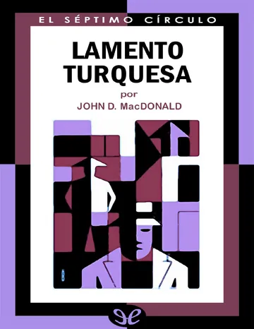 Lamento turquesa de John D. MacDonald, portada del libro