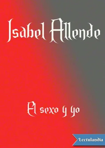 El sexo y yo de Isabel Allende, portada del libro