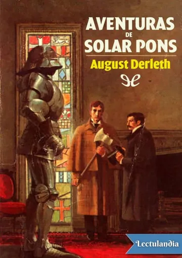 Aventuras de Solar Pons de August Derleth, portada del libro