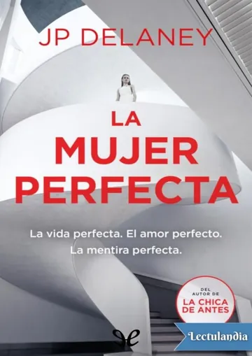 La mujer perfecta de J. P. Delaney, portada del libro