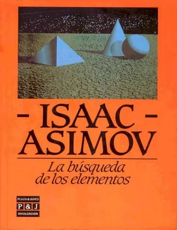 La Busqueda de los Elementos de Isaac Asimov, portada del libro