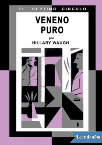 Veneno puro de Hillary Waugh, portada del libro