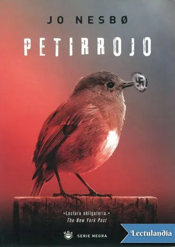 Petirrojo de Jo Nesbø, portada del libro