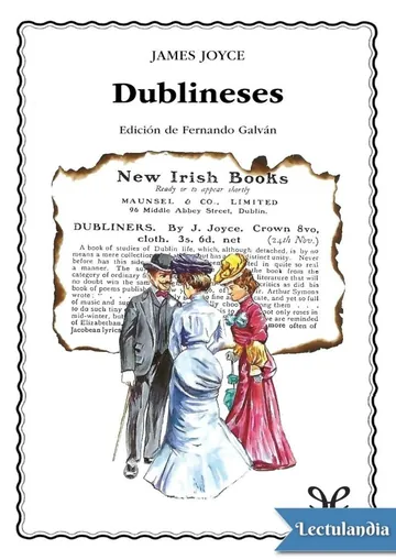 Dublineses de James Joyce, portada del libro