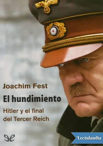 El hundimiento de Joachim Fest, portada del libro