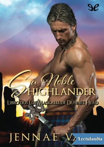 Su noble highlander de Jennae Vale, portada del libro