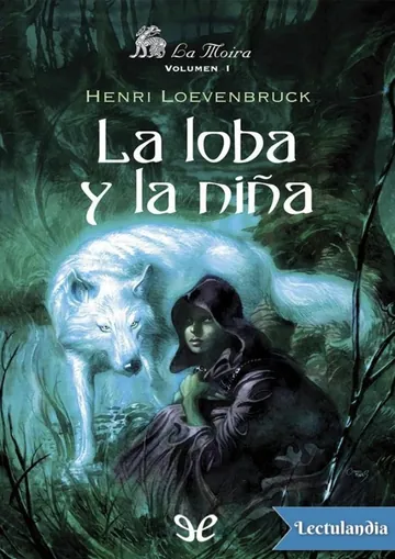 La loba y la niña de Henri Loevenbruck, portada del libro