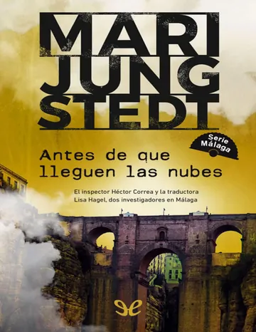 Antes de que lleguen las nubes de Mari Jungstedt, portada del libro
