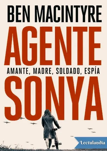 Agente Sonya de Ben Macintyre, portada del libro