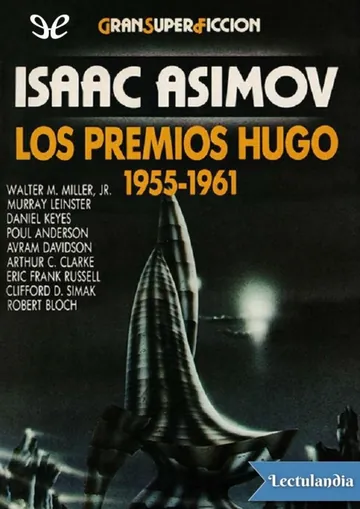 Los premios Hugo 1955-1961 de Isaac Asimov, portada del libro
