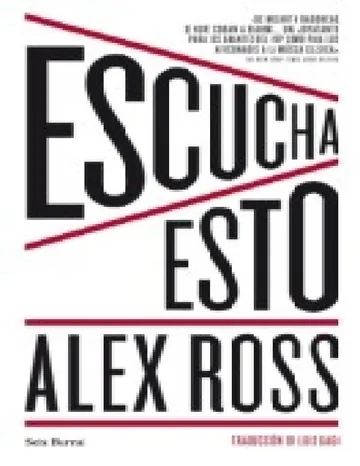 Escucha esto de Alex Ross, portada del libro