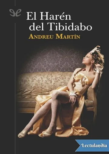 El Harén del Tibidabo de Andreu Martín, portada del libro