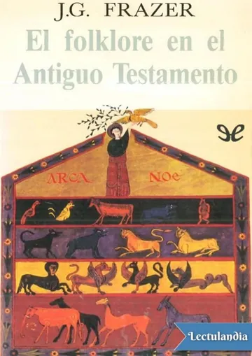 El folklore en el Antiguo Testamento de James George Frazer, portada del libro