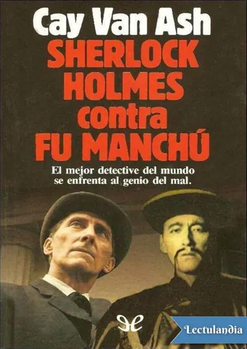 Sherlock Holmes contra Fu Manchú de Cay van Ash, portada del libro